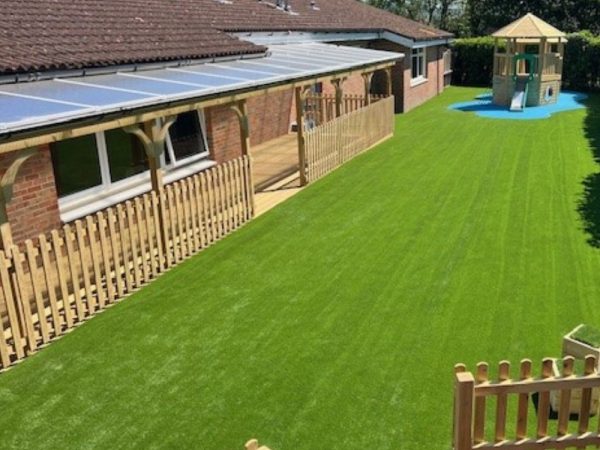 Timber Palislade Fencing