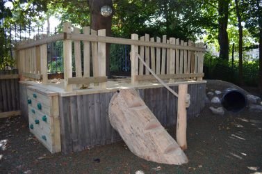Tree House with Sandpit