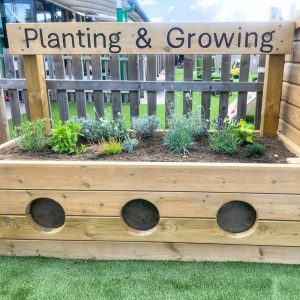 Triple Height Planter