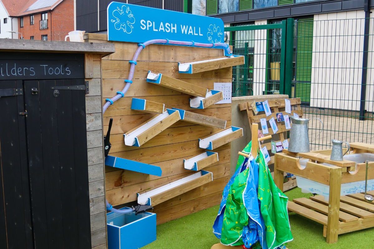 Water Play Equipment Splash Wall