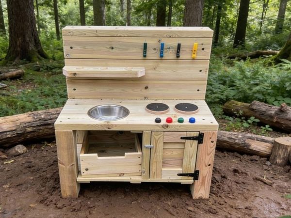 Mud Kitchen for Forest School